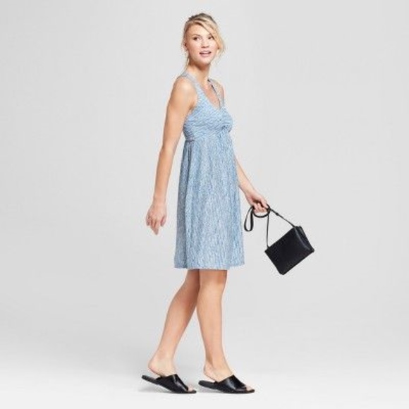 Universal Thread Dresses & Skirts - New UNIVERSAL THREAD Striped Knit Cross Back Dress